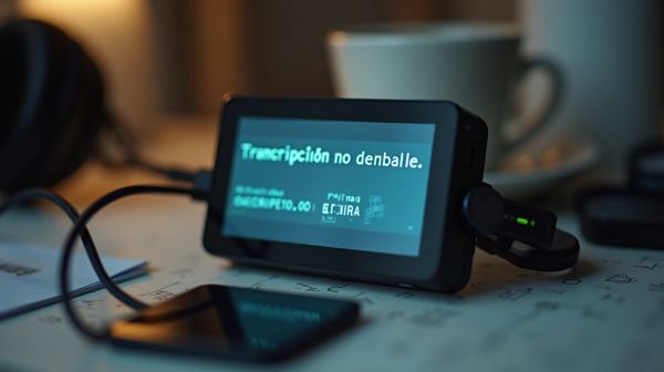 Herramienta de transcripción de audio a texto con transcri